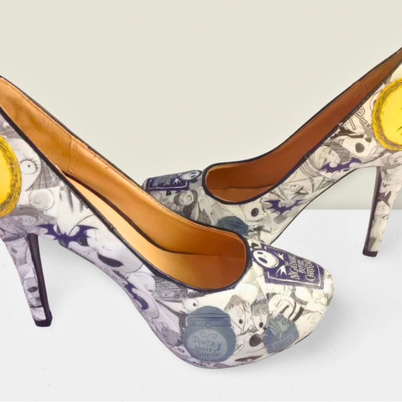 Nightmare Before Christmas Heels shoes - Picture 2 of 2